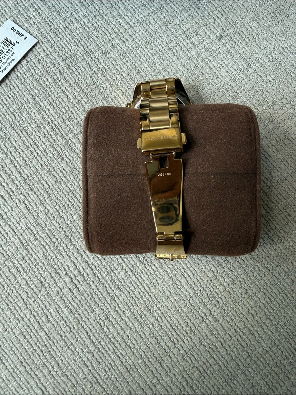 MICHAEL KORS MK5798 Quartz Analog Women Gold-Dial Gold-Band Wristwatcg